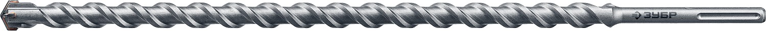 ЗУБР 25 x 610/720 мм, SDS-max бур, Профессионал (29350-610-25)