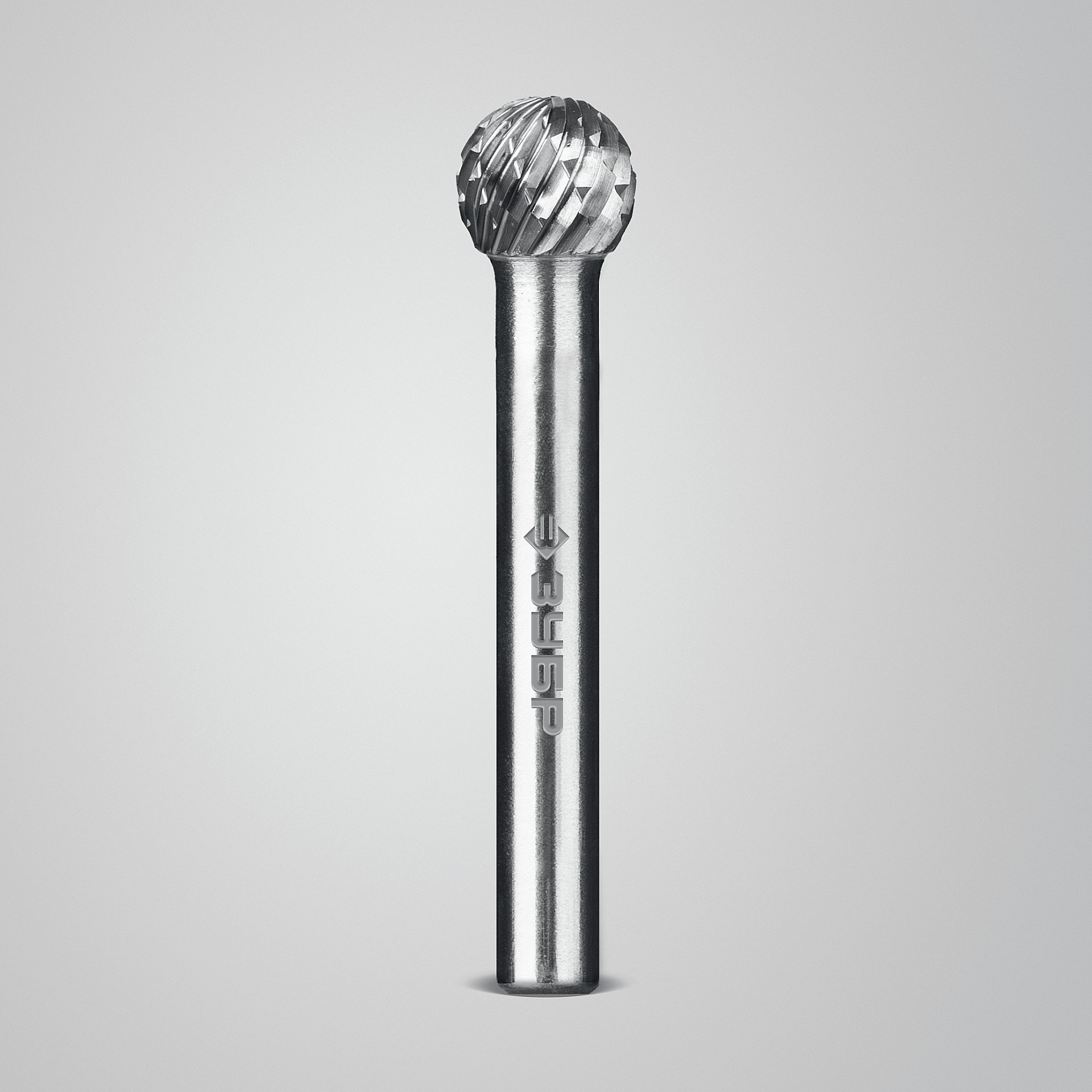 ЗУБР 10х9 мм, тип D (сфера), хв-к 6 мм, твердосплавная борфреза, ПРОФЕССИОНАЛ (28803-10-9)