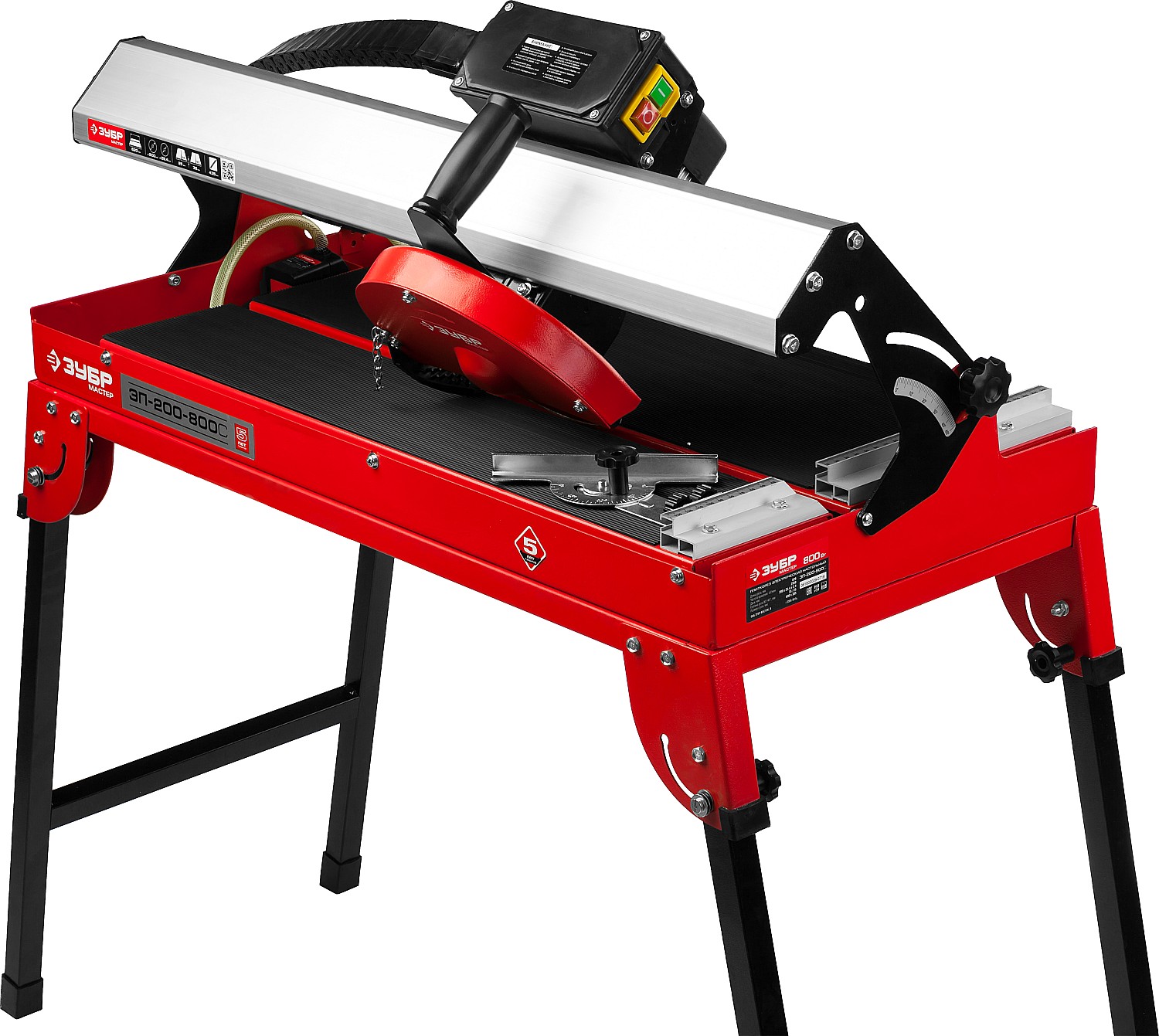 ЗУБР 620 мм, d 200 мм, 800 Вт, электрический плиткорез (ЭП-200-800С)