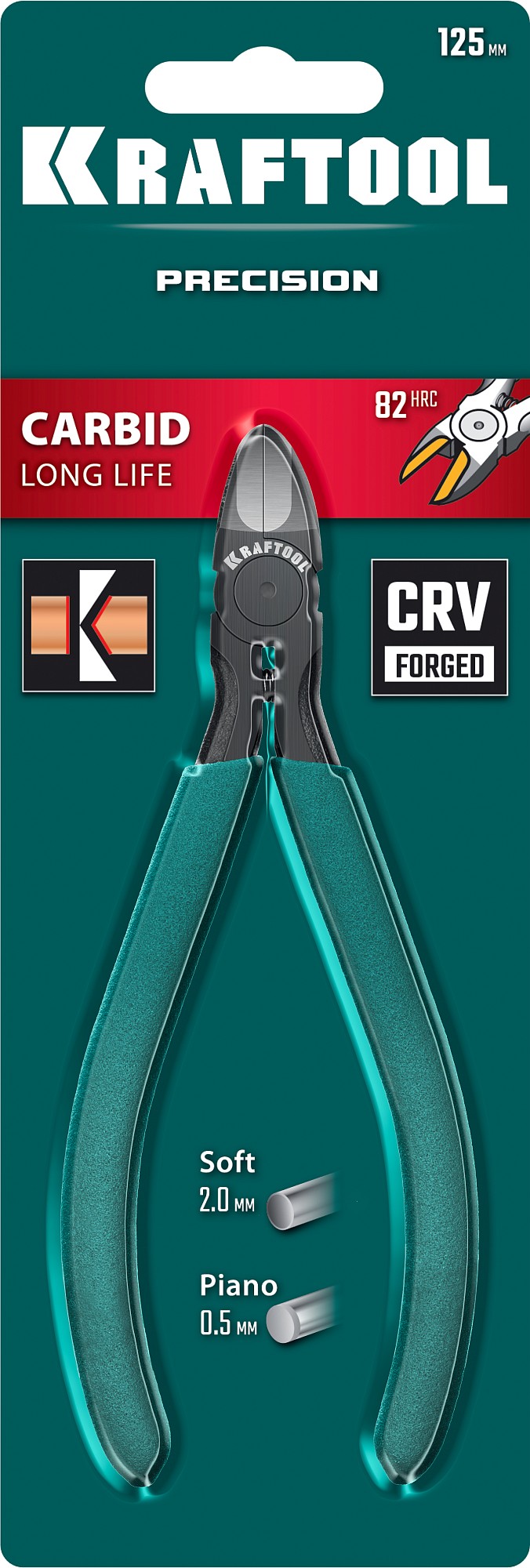 KRAFTOOL KarbMax, 125 мм, бокорезы твердосплавные (22018-5-13)