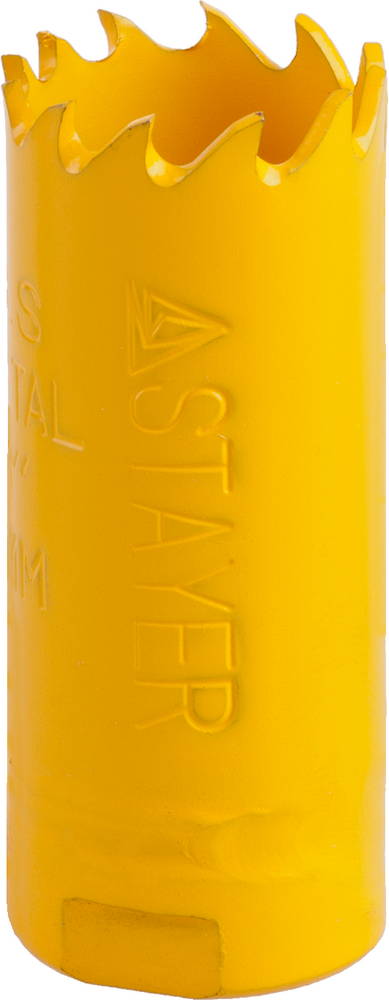 STAYER COBRA-BiM 22 мм биметаллическая коронка, сталь HSS (29547-022)