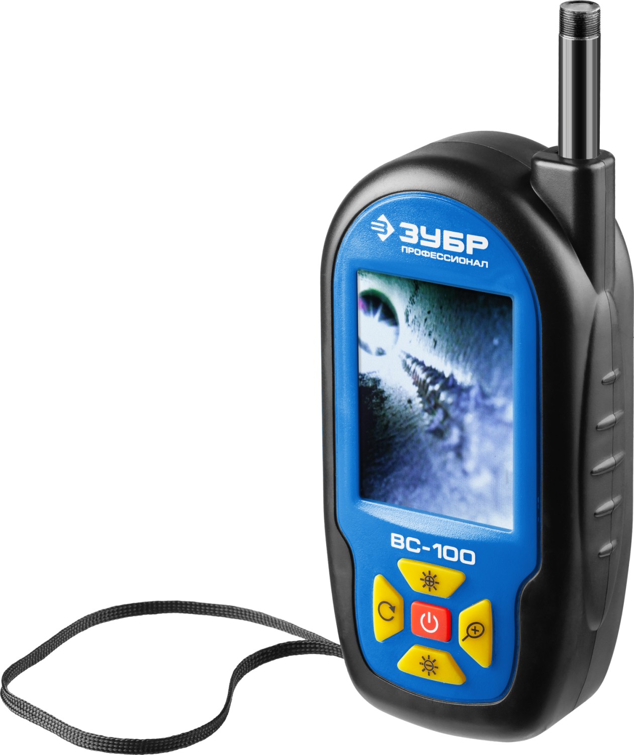 ЗУБР ВС-100, 2,7″, 9 мм, 0,6 м, видеоскоп, Профессионал (45355)