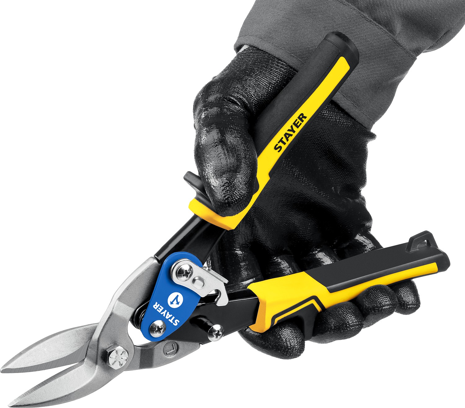 STAYER Cobra, 250 мм, левые ножницы по металлу (23055-L)