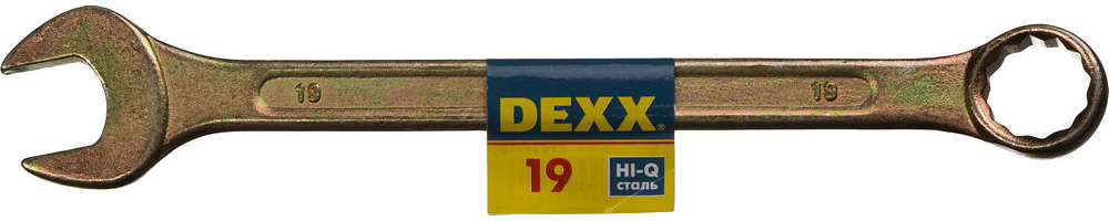 DEXX 19 мм, комбинированный гаечный ключ (27017-19)