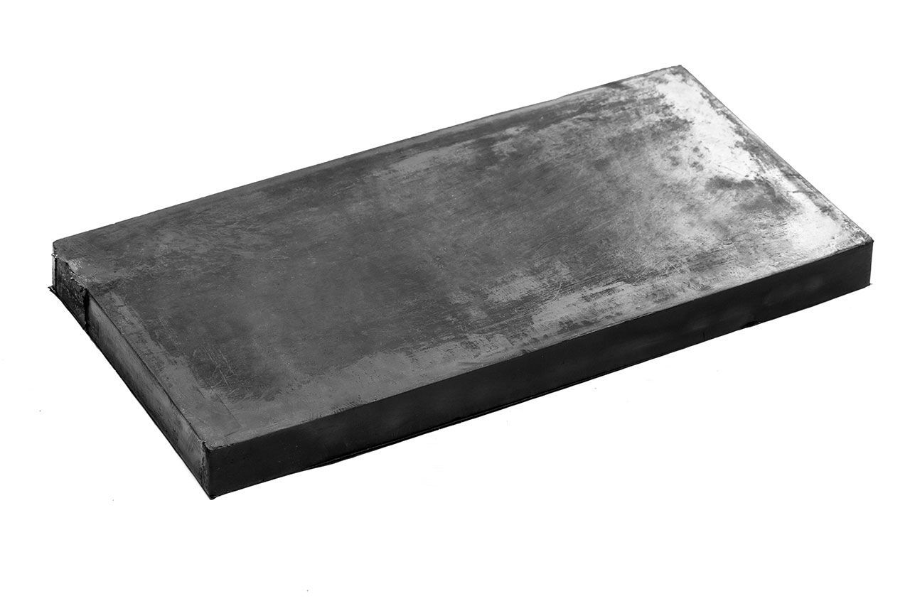 Техпластина 500х250х40 мм (полимерный трос 6 мм)