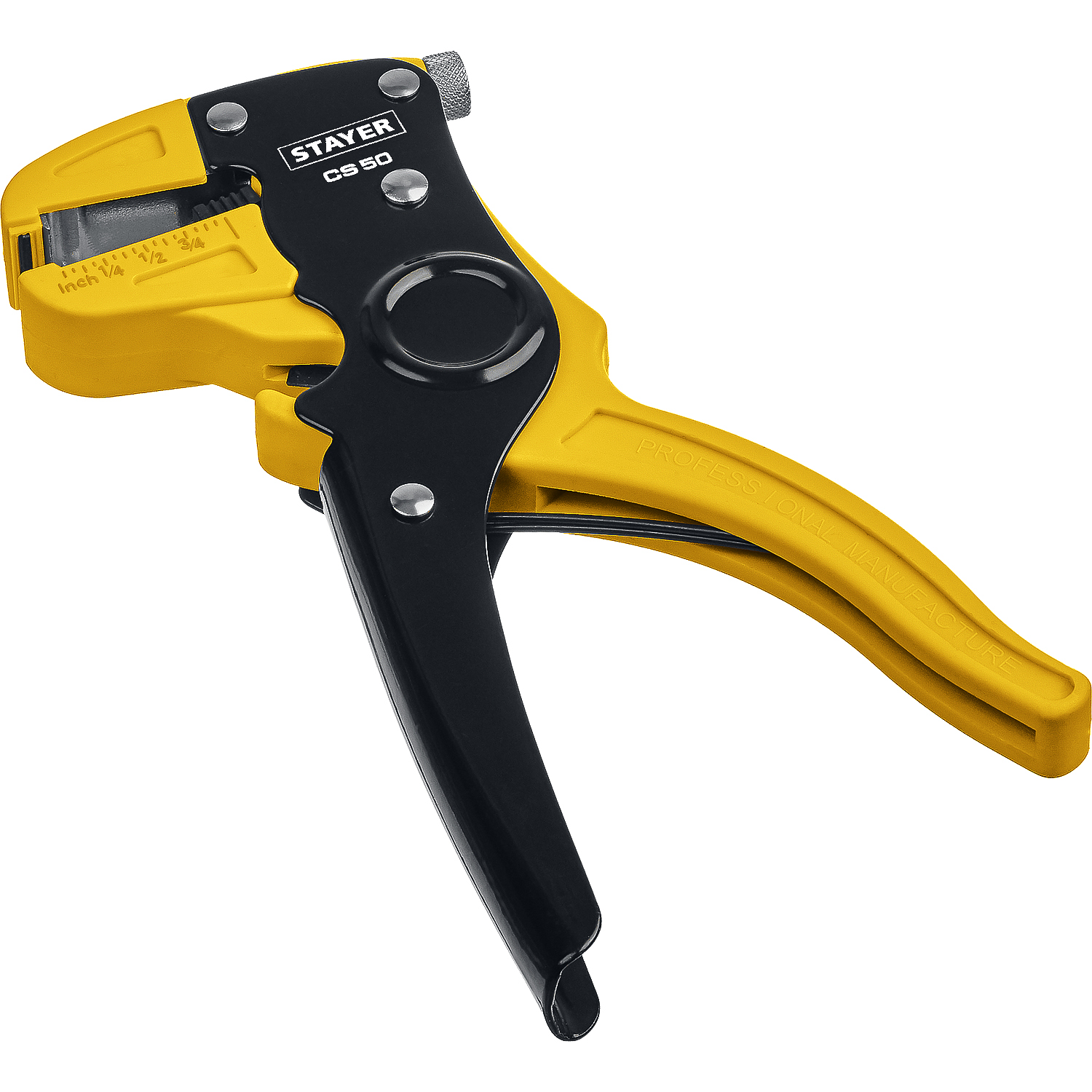 STAYER CS-50, 0.2 - 6 мм2, автоматический стриппер, Professional (22636)