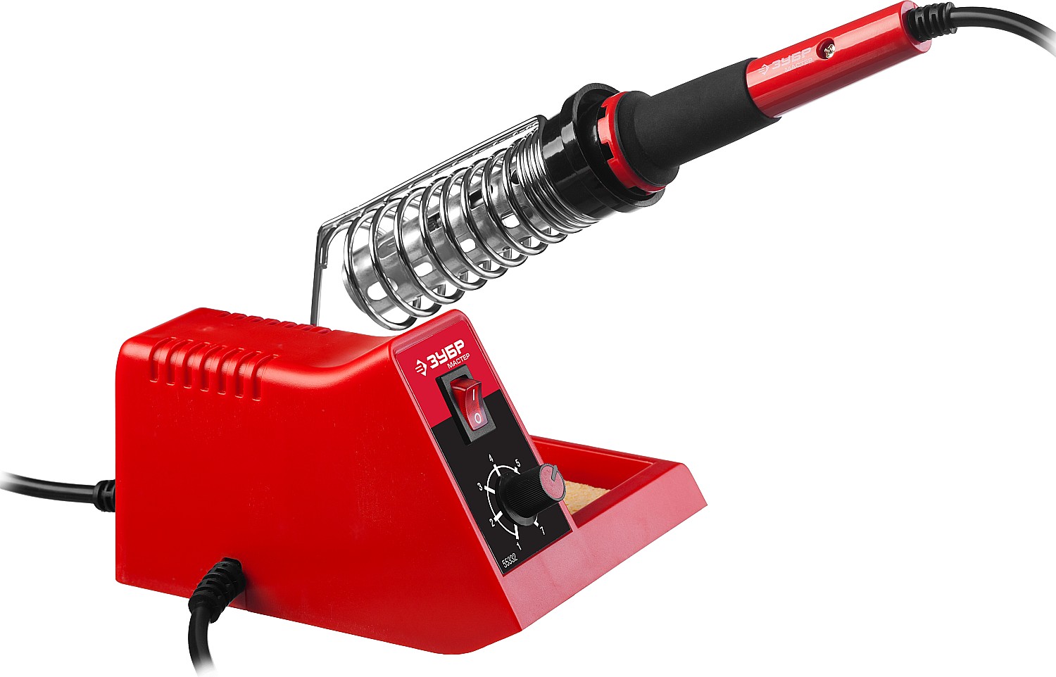 ЗУБР ПС-50А, 48 Вт, 150 - 450°C, паяльная станция (55332)