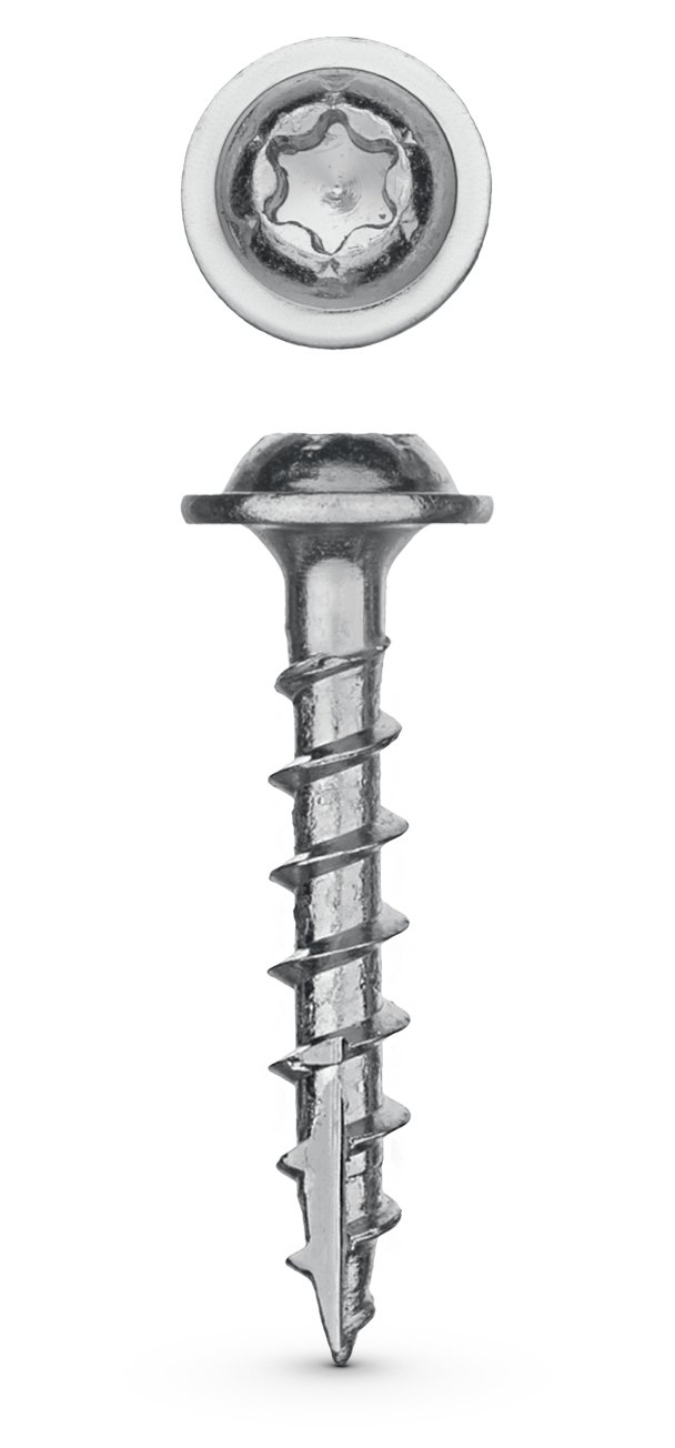 ЗУБР 19 х 4.2 мм, редкая резьба, ТХ20, цинк, 600 шт, саморез для глухих отверстий, Профессионал (30081-42-019)