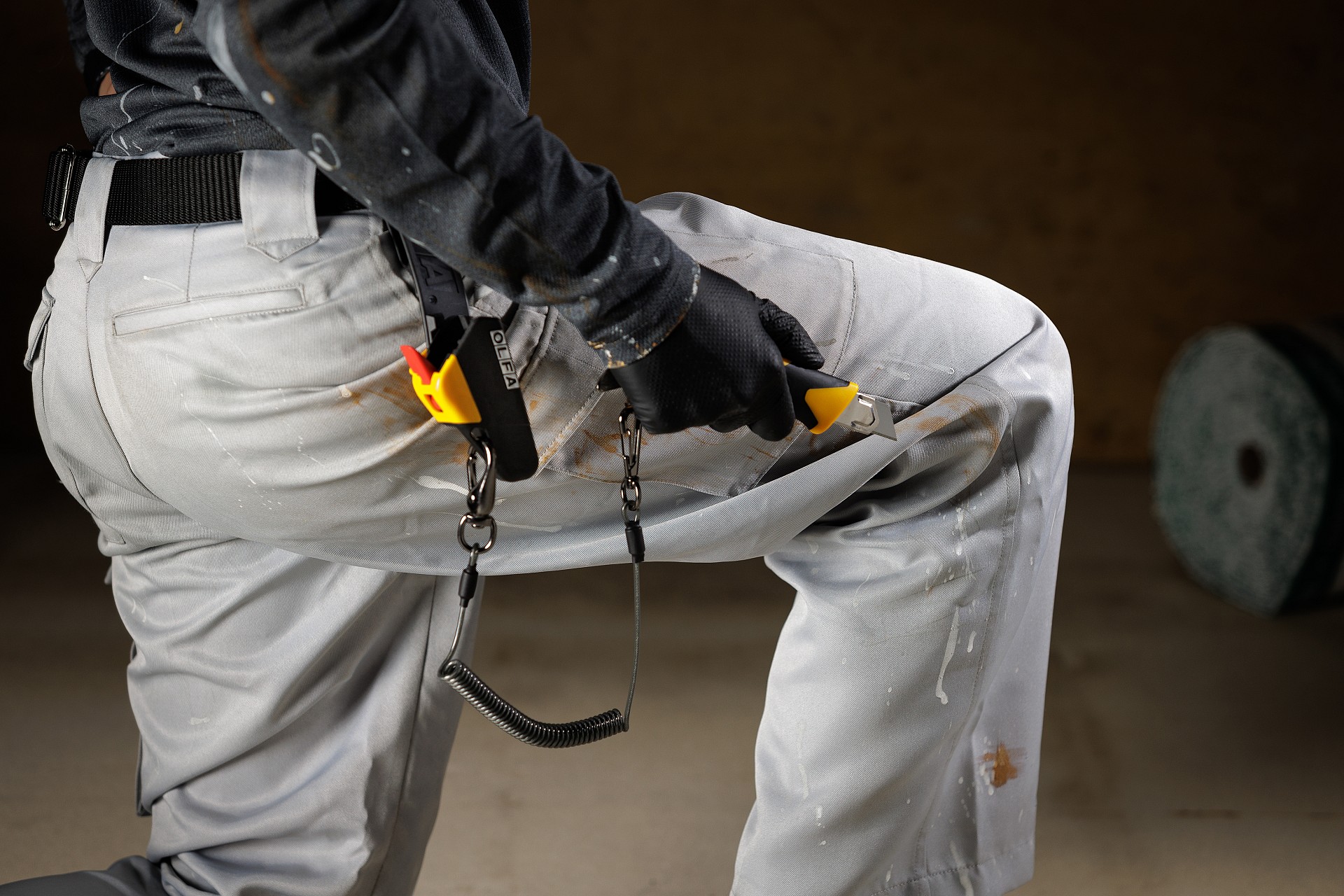 OLFA Cutter Knife holder держатель в комплекте с ножом (OL-KH-1/L5-AL)