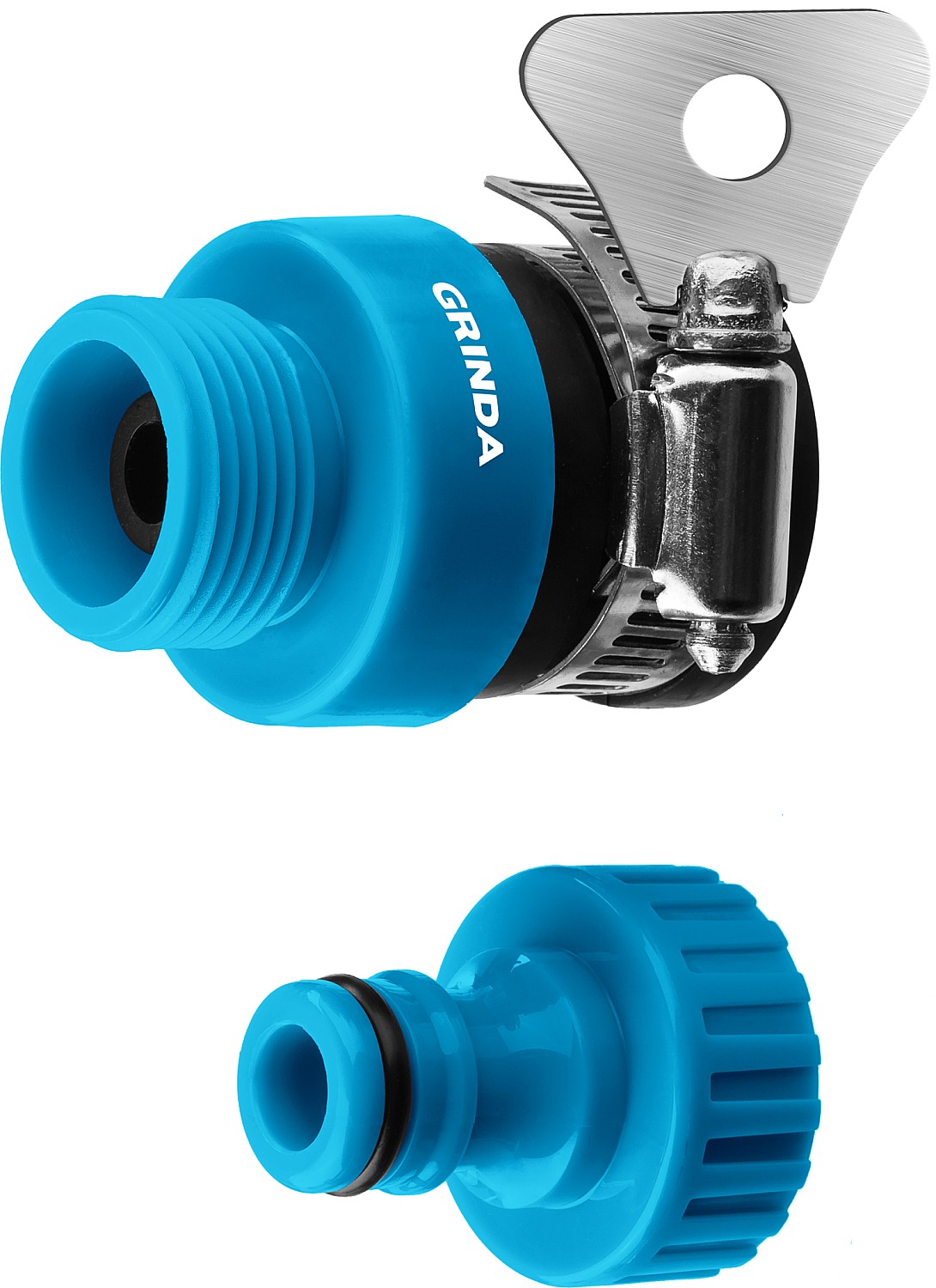 GRINDA TСI-34, диаметр 3/4″, с хомутом, с внутренней резьбой, адаптер, PROLine (8-426321)