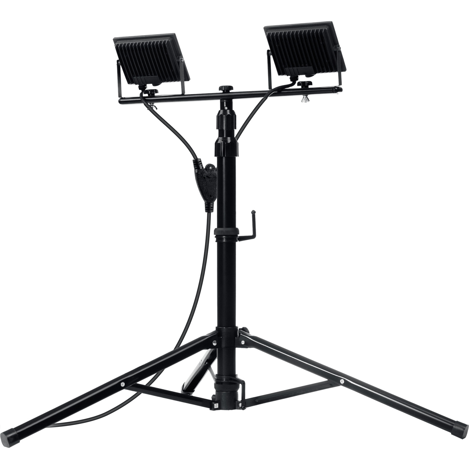 ЗУБР ПСК 30х2, 2 х 30 Вт, 6500 К, IP 65, 1.6 м, светодиодные прожекторы на штативе, Профессионал (57145-2-30)