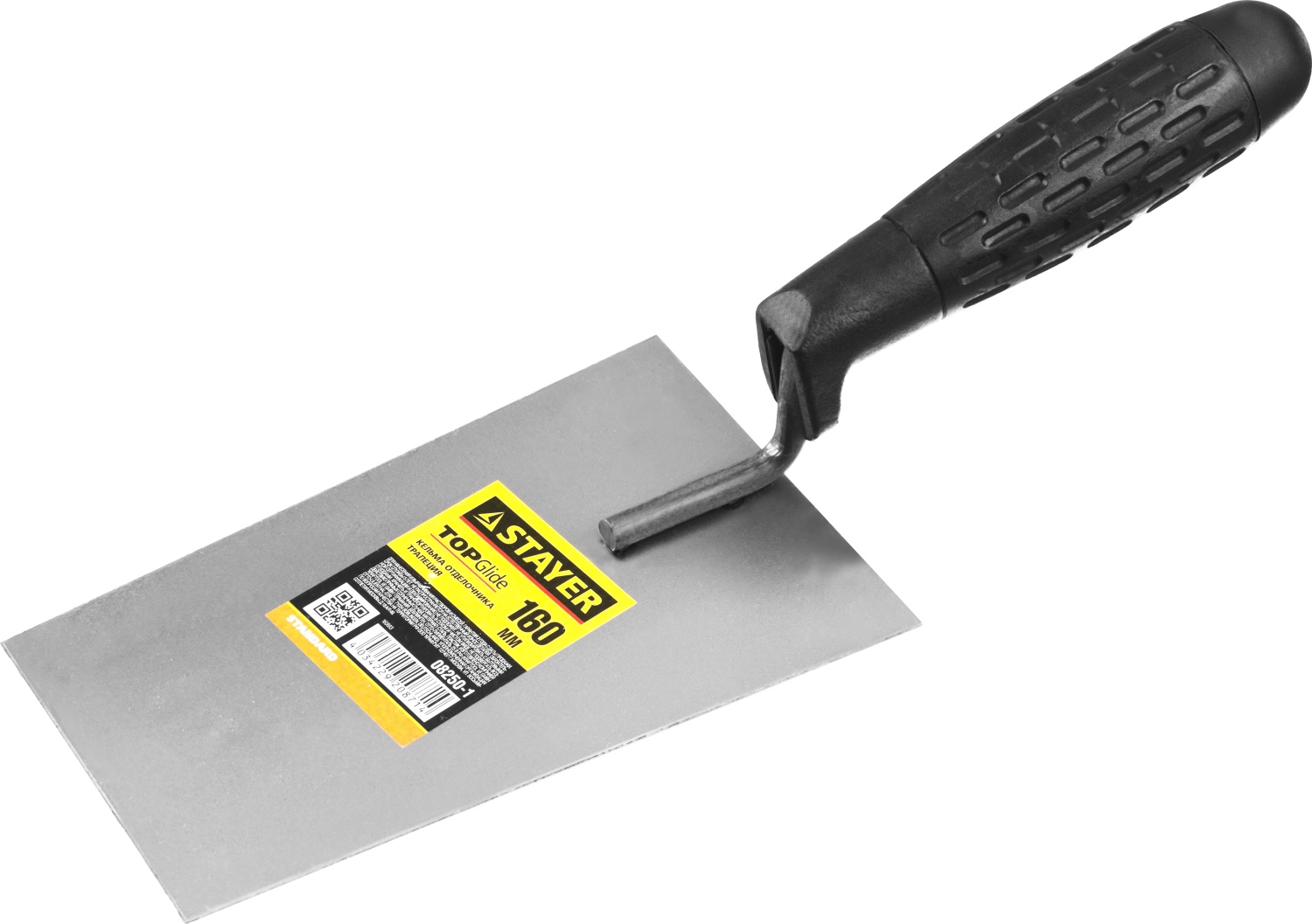 STAYER 160 x 120 x 100 мм, пластиковая ручка, кельма отделочника (08250-1)