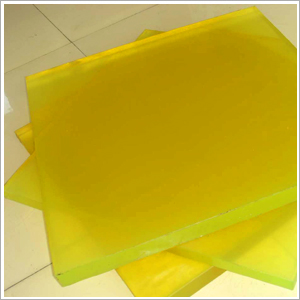 Полиуретан листовой 25 мм (500х500 мм, 7.2 кг, жёлтый) Китай