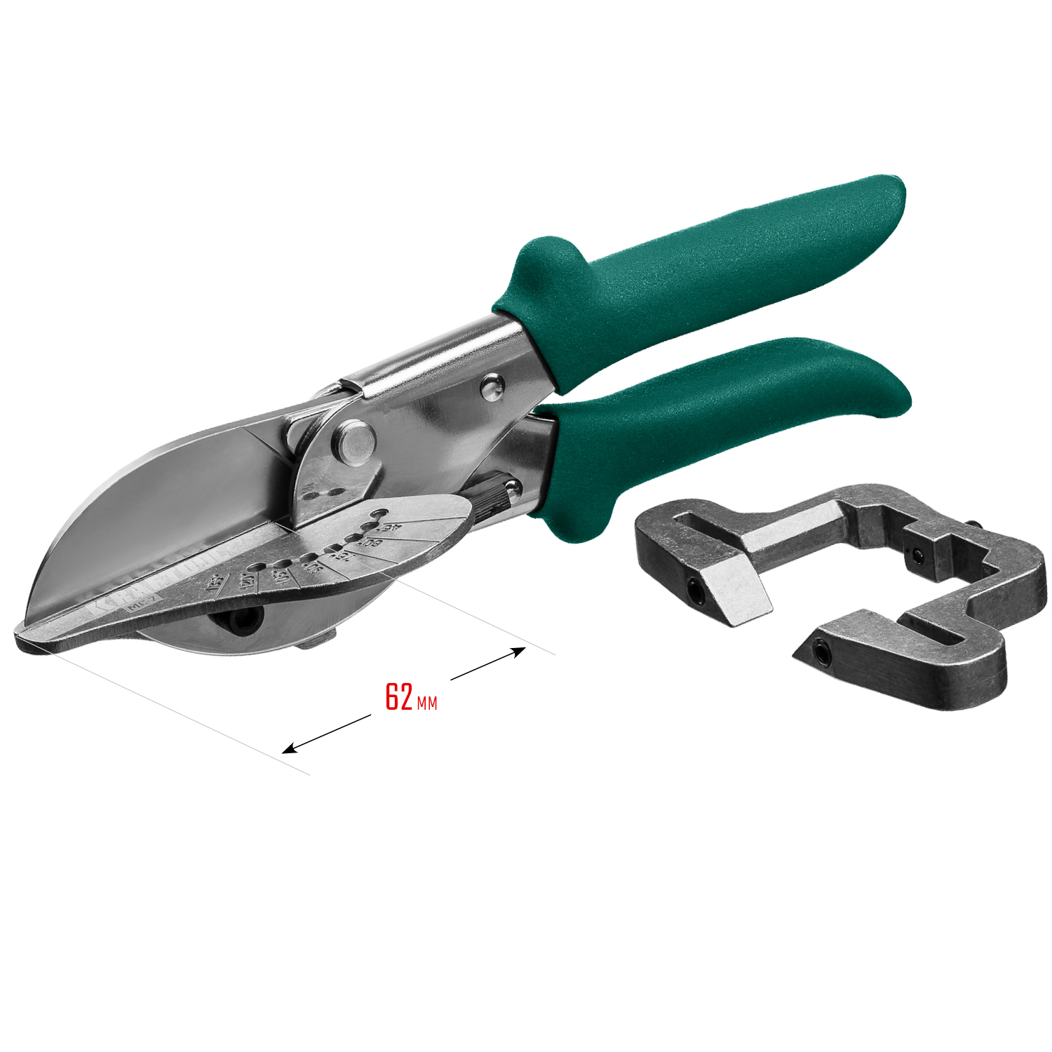 KRAFTOOL MC-7, угловые ножницы для пластмассовых и резиновых профилей (23372)