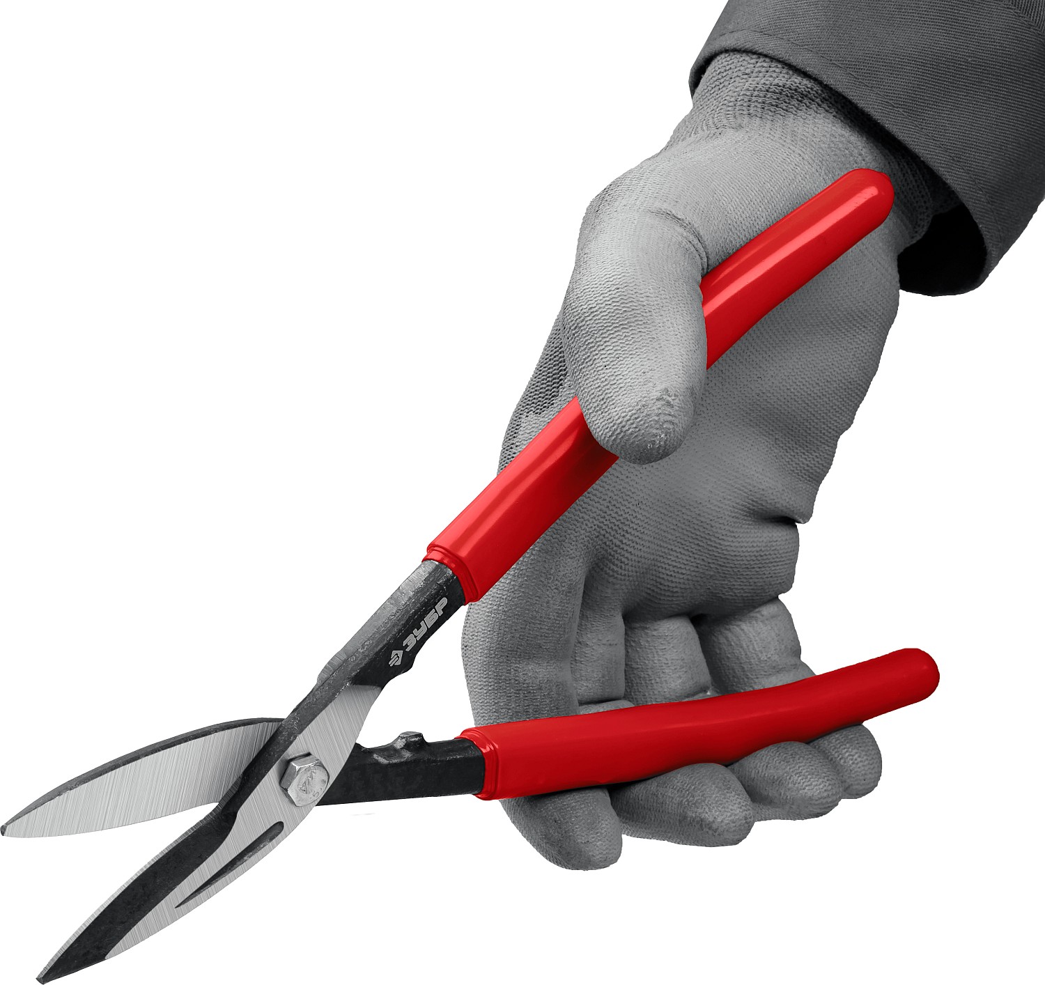 ЗУБР 320 мм, прямые ножницы по металлу (23015-32)