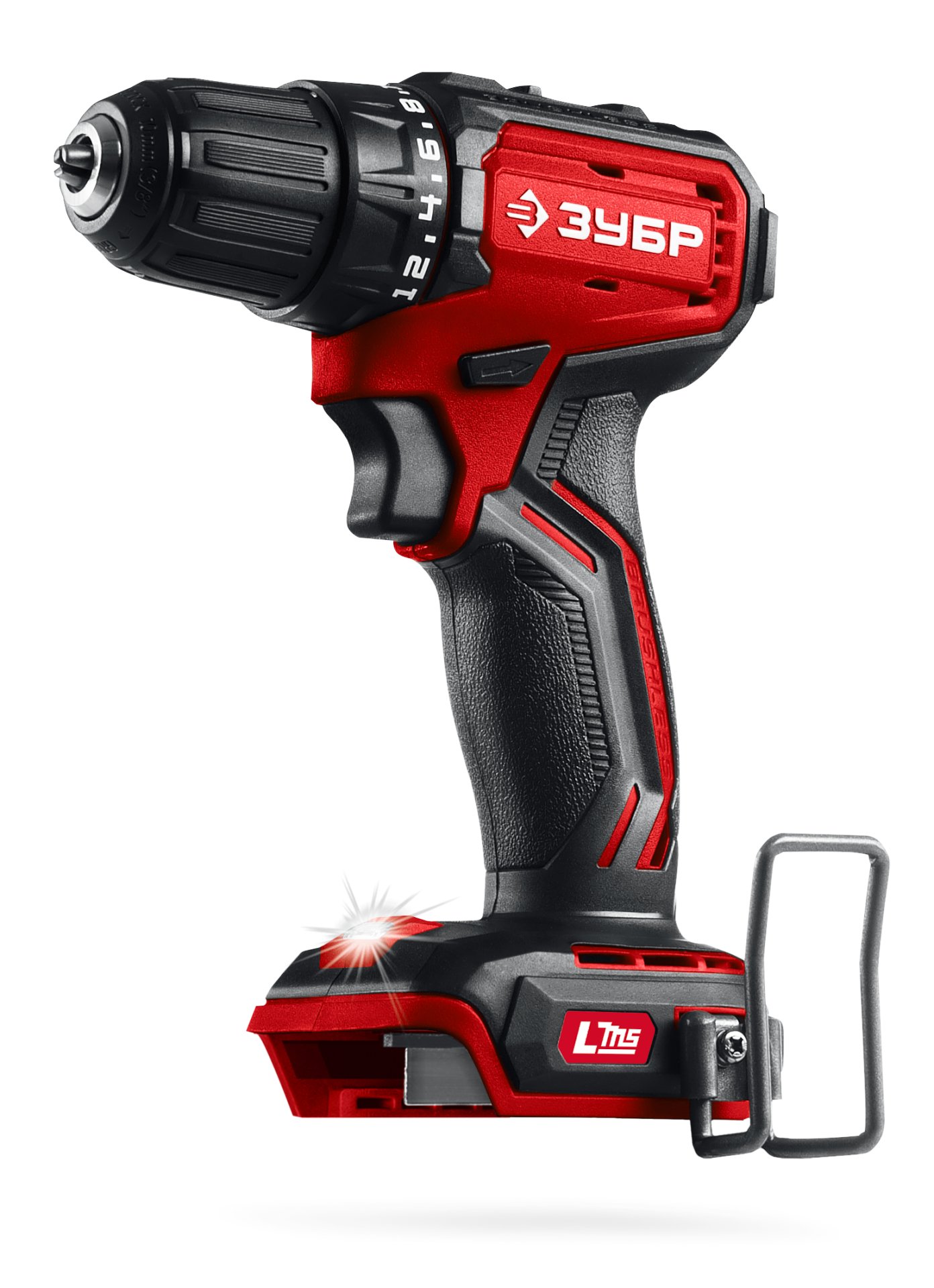 ЗУБР 20 В, 45 Н·м, без АКБ (LMS), бесщеточная дрель-шуруповерт (ДБ-45)