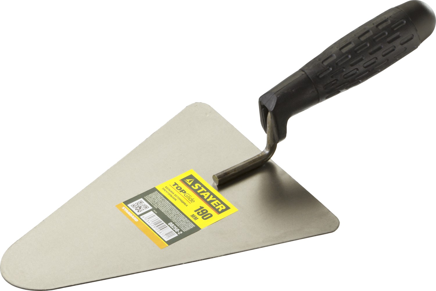 STAYER 190 x 150 мм, пластиковая ручка, кельма бетонщика (08250-2)
