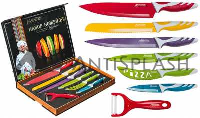Наборы ножей, ножницы, разделочные доски