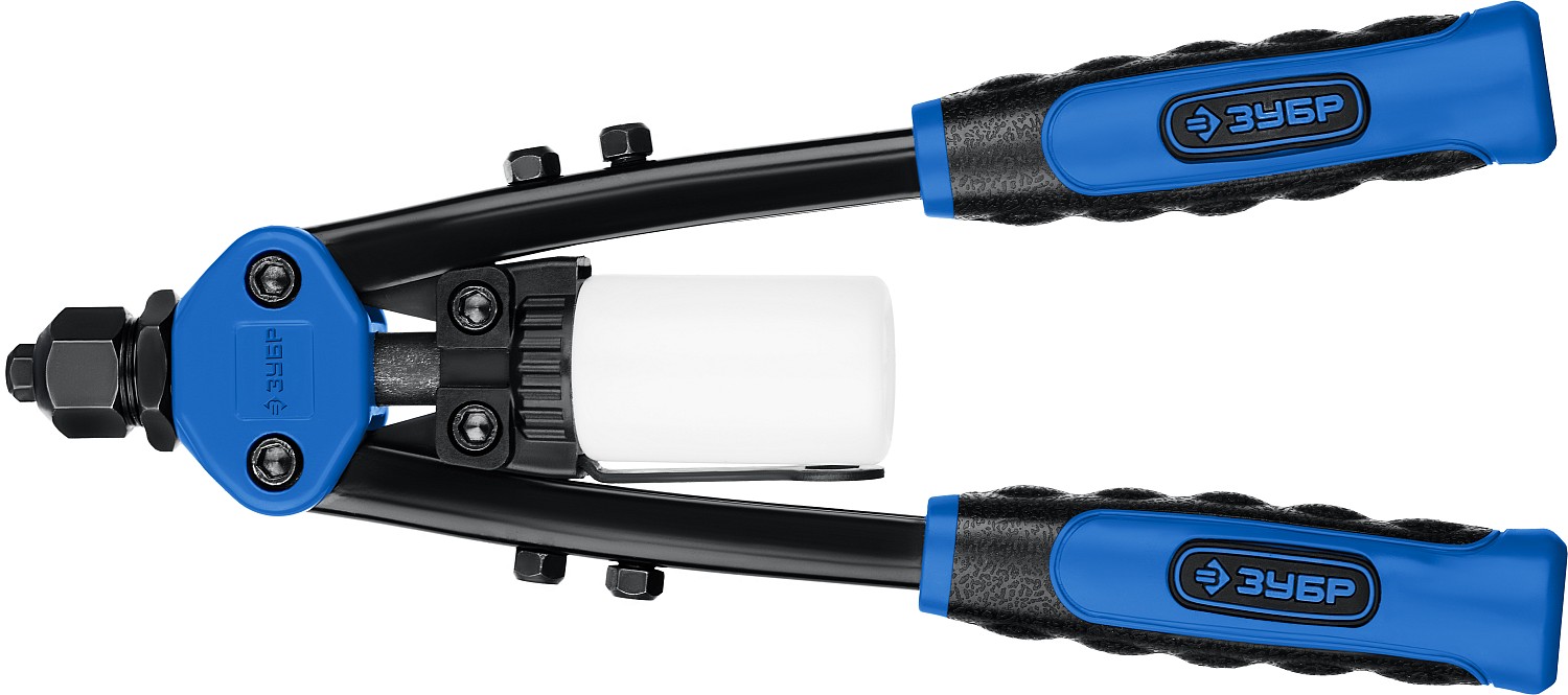 ЗУБР МХ500, 2.4 - 4.8 мм, 290 мм, компактный двуручный заклепочник, Профессионал (31032)