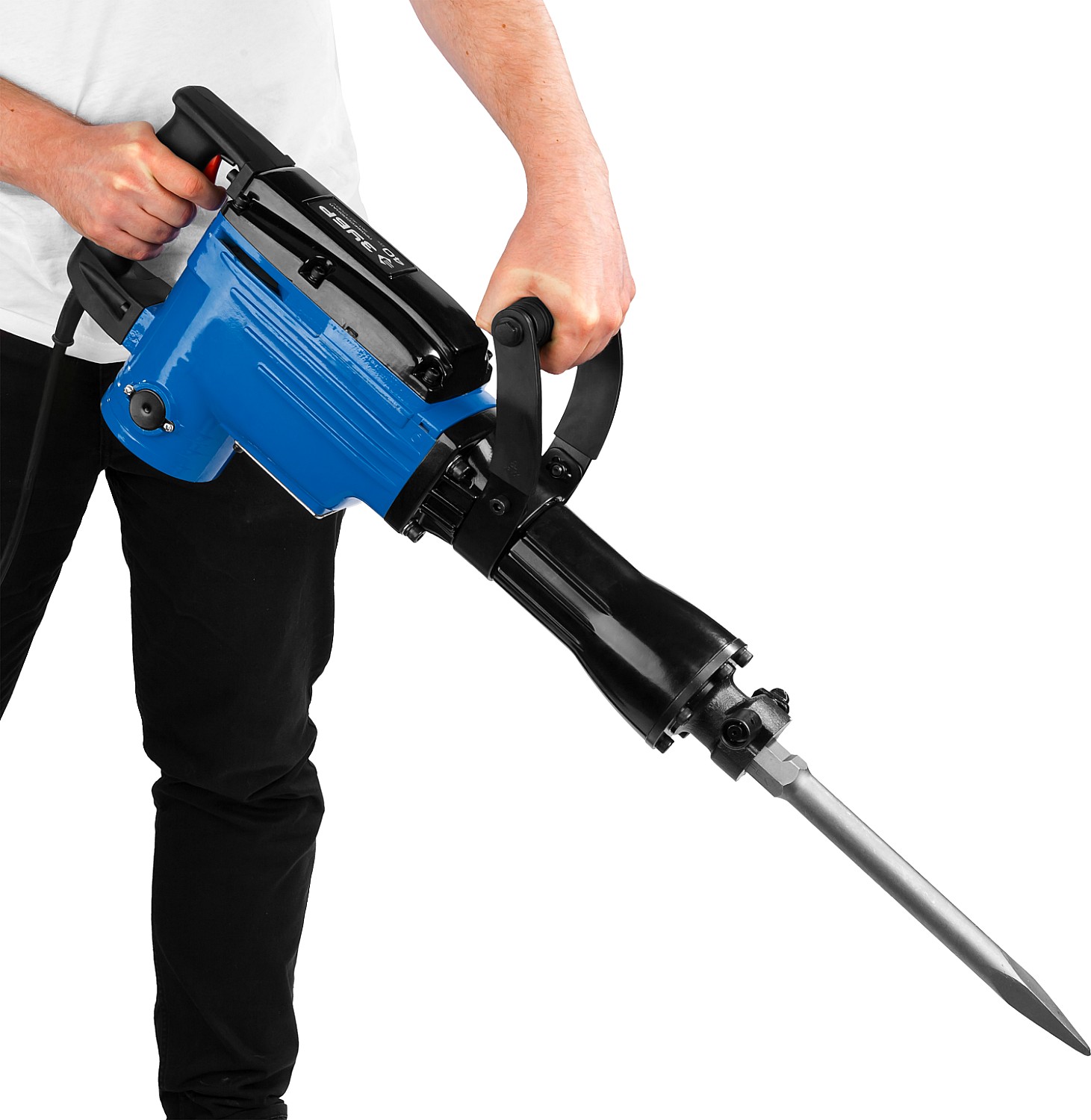 ЗУБР Бетонолом, 40 Дж, 1700 Вт, отбойный молоток HEX-30, Профессионал (ЗМ-40-1700 К)