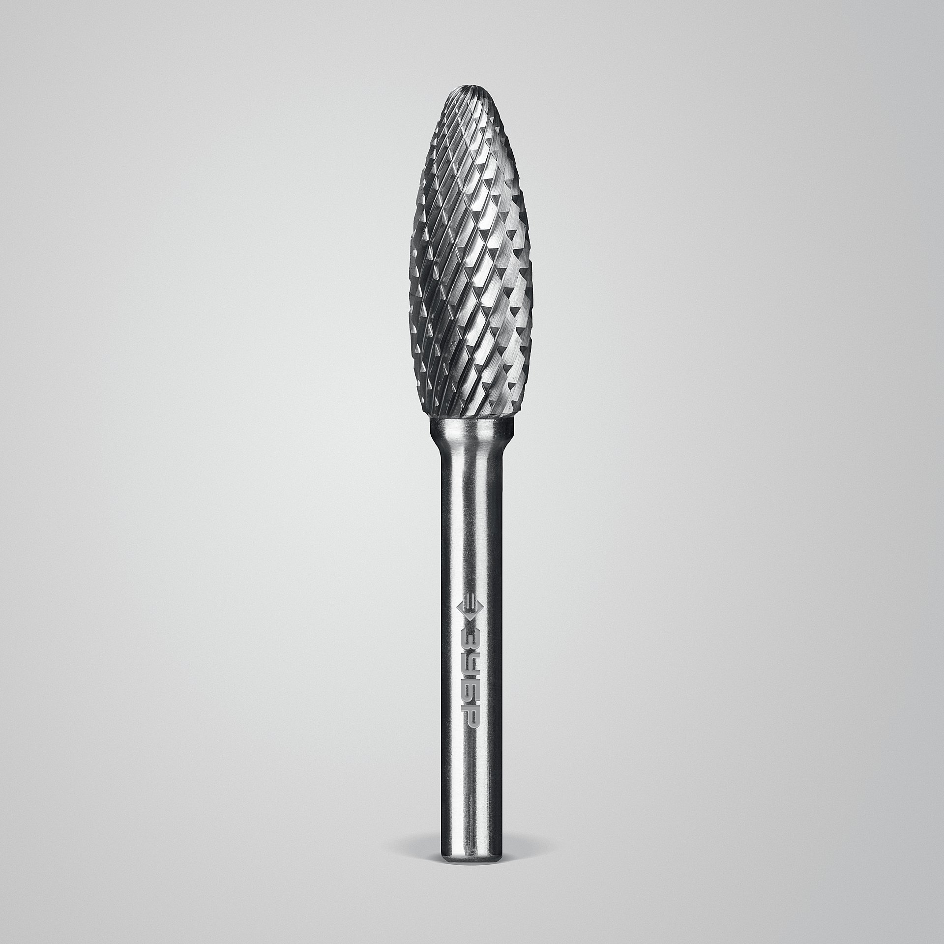 ЗУБР 12х32 мм, тип H (пламя, радиус 2.5 мм), хв-к 6 мм, твердосплавная борфреза, ПРОФЕССИОНАЛ (28807-12-32)