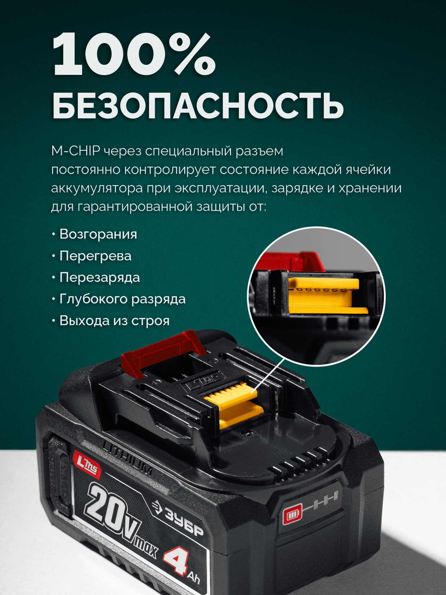 ЗУБР 40 В (2x20В), 430 мм, без АКБ (LMS), триммер-коса аккумуляторный бесщеточный (ТАБ-4043)