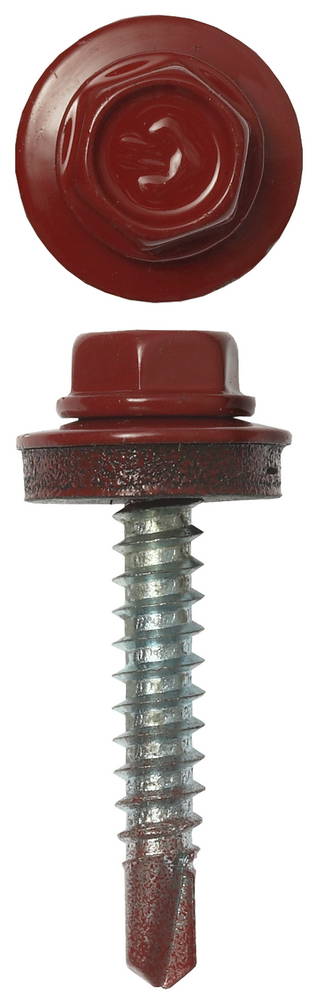 ЗУБР СКД 3003, 29 х 4.8 мм, рубин.-красн., 2500 шт (12,6 кг.), кровельный саморез, Профессионал (4-300310-48-029-3003)