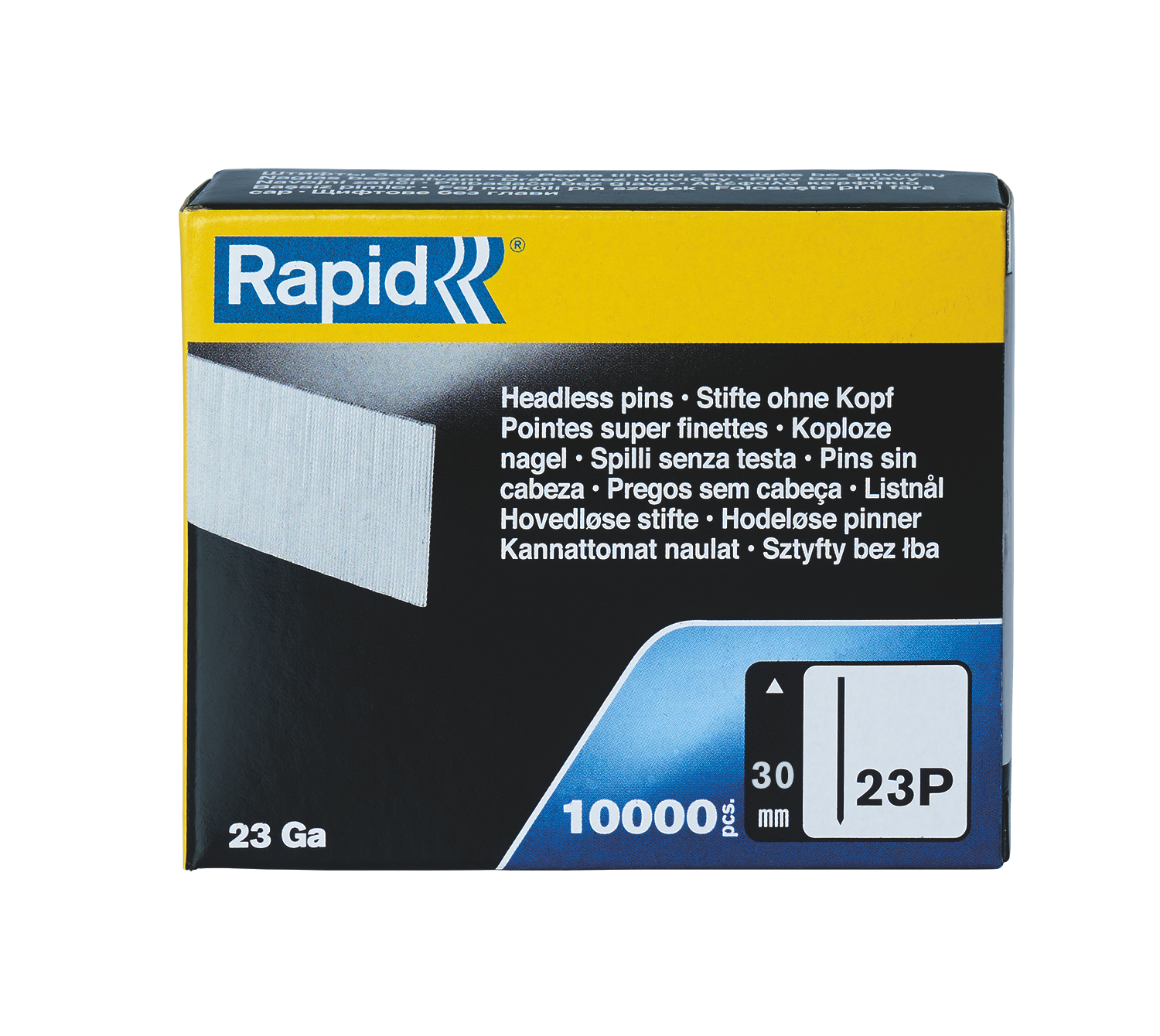 RAPID тип 23Р, 30 мм, 1000 шт, закаленные супертвердые гвозди (5001361)