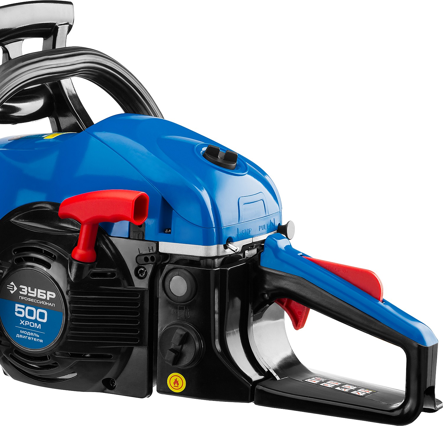 ЗУБР 49 см3, 45 см, бензопила, Профессионал (ПБЦ-490 45ДП)