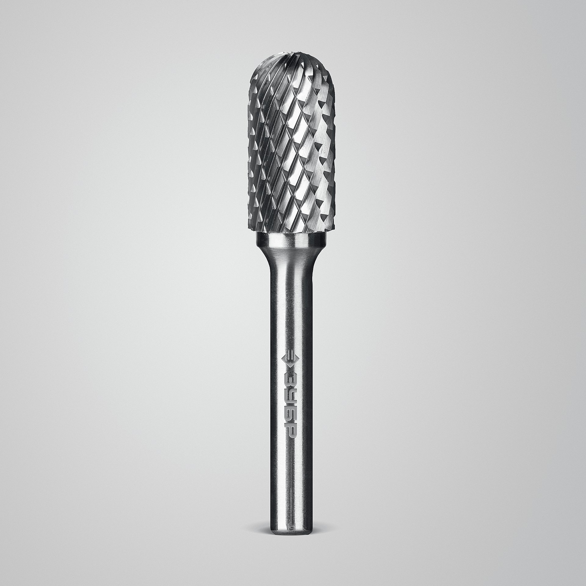 ЗУБР 12х25 мм, тип C (цилиндр со сферическим концом), хв-к 6 мм, твердосплавная борфреза, ПРОФЕССИОНАЛ (28802-12-25)