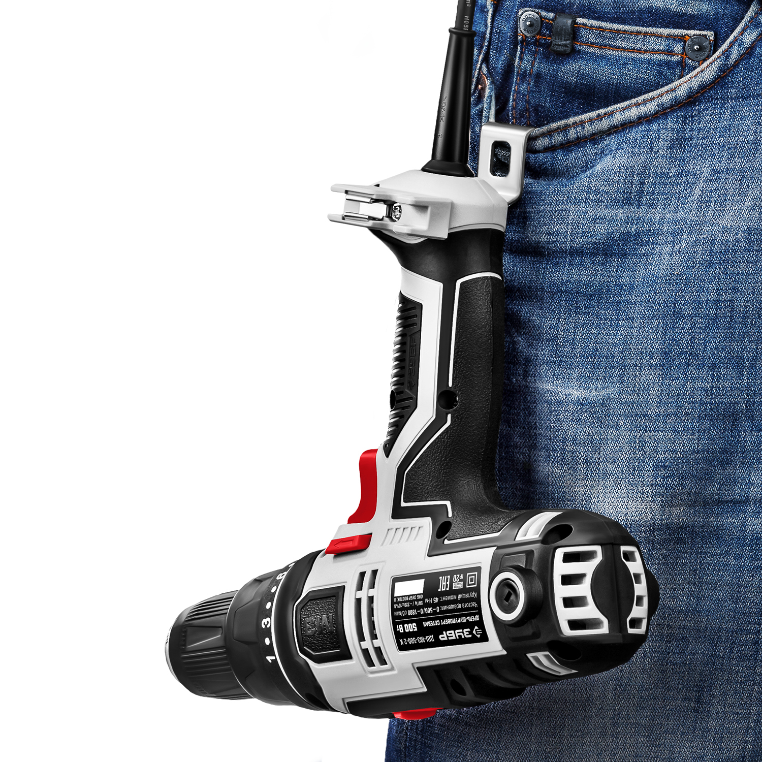 ЗУБР 500 Вт, 45 Н·м, кейс, сетевая дрель-шуруповерт (ДШ-М3-500-2 К)