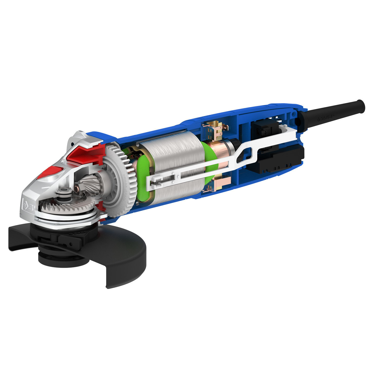 ЗУБР 1900 Вт, d125 мм, УШМ, регулировка оборотов, Профессионал (УШМ-П125-1900 ЭПСТ)