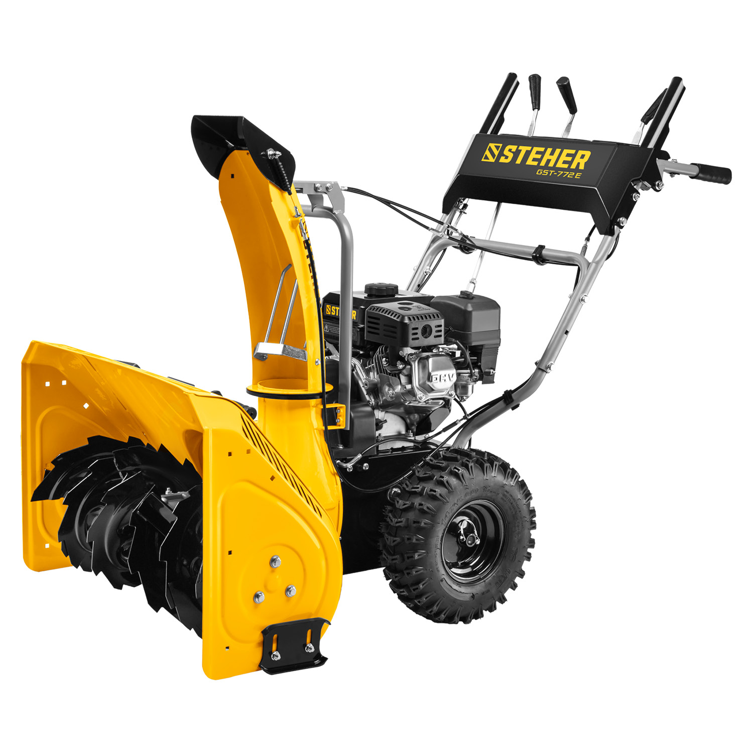 STEHER 72 см, бензиновый снегоуборщик с электростартером, EXTREM (GST-772E)
