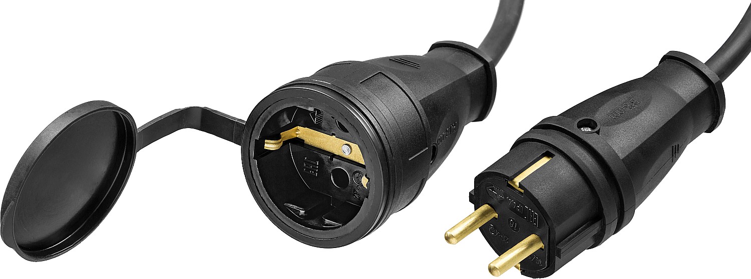 STAYER RC-315, КГ, 3 x 1.5 мм2, 20 м, 3700 Вт, IP44, силовой удлинитель-шнур (55026-20)