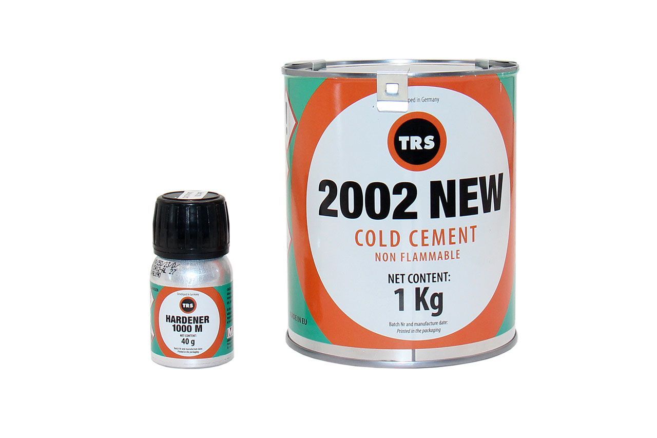 Клей для конвейерных лент TRS 2002 NEW (для холодной вулканизации в компл. с отвердителем), жест. банка 1 кг (шт)