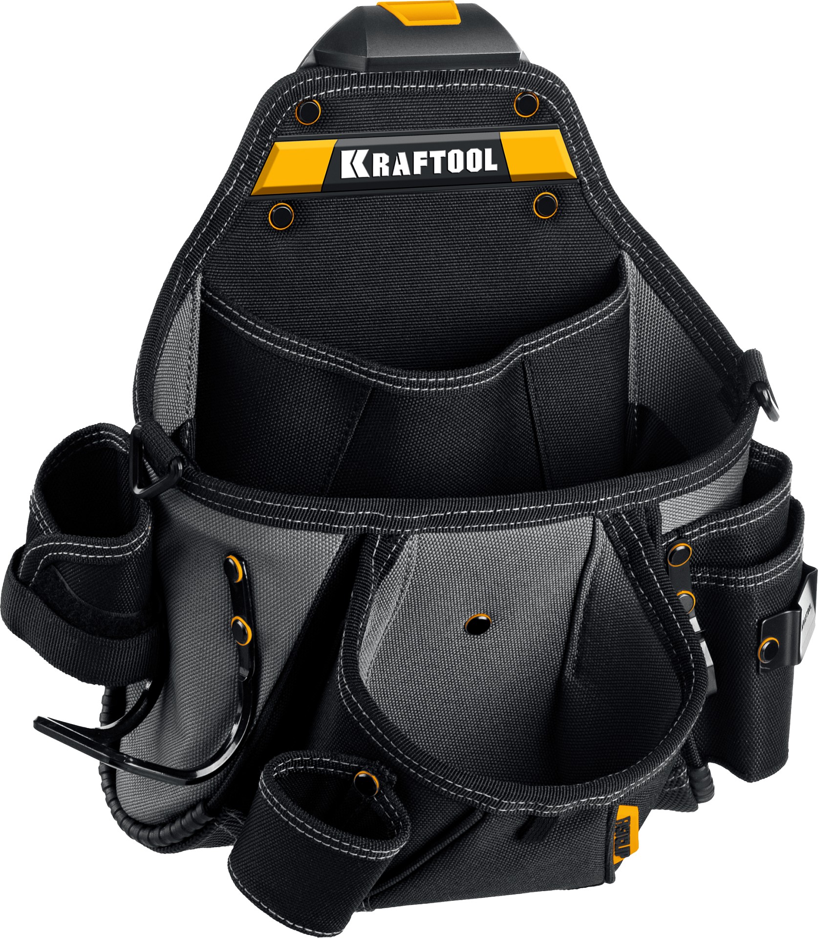 KRAFTOOL KPB-20 поясная сумка с быстросъёмным креплением FastClip, 320 х 310 мм (38767)