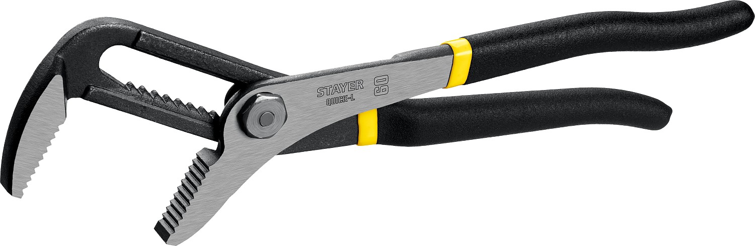 STAYER Quick-L, 270 мм, переставные клещи, Professional (22370)