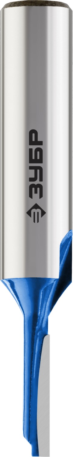 ЗУБР 4 x 13 мм, хвостовик 8 мм, фреза пазовая прямая, Профессионал (28753-4-13)