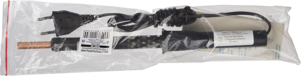 ЭПЦН Россия, 80 Вт, электропаяльник с пластиковой рукояткой (55401-80)