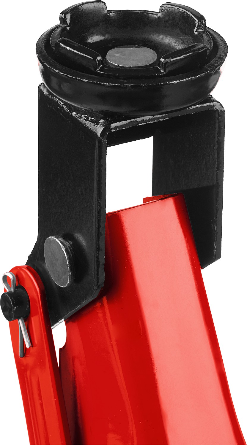 STAYER R-22 RED FORCE, в кейсе, 2 т, 125 - 320 мм, подкатной домкрат для легковых а/м, Professional (43152-2-K)