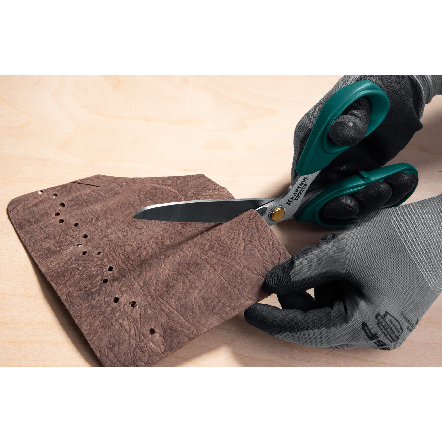 KRAFTOOL 254 мм, универсальные технические ножницы (23205)