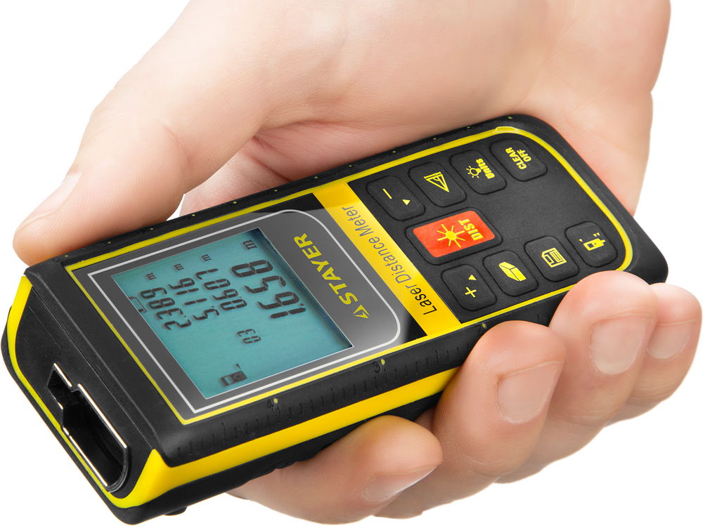 STAYER 100 м, лазерный дальномер, Professional (34959)