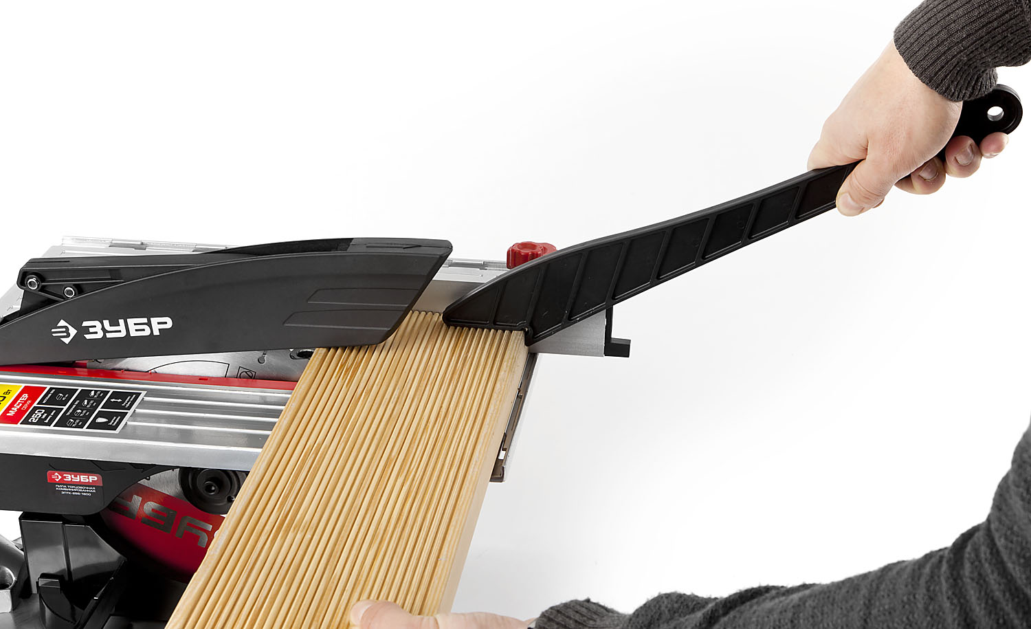 ЗУБР ЗПТК-255-1800 пила торцовочная комбинированная, d 250 х 30 мм, 1800 Вт