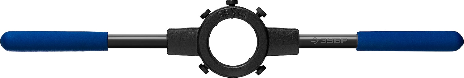 ЗУБР для M12-M14, 38мм, сталь 45, плашкодержатель со стопорными винтами, Профессионал (28150-38)