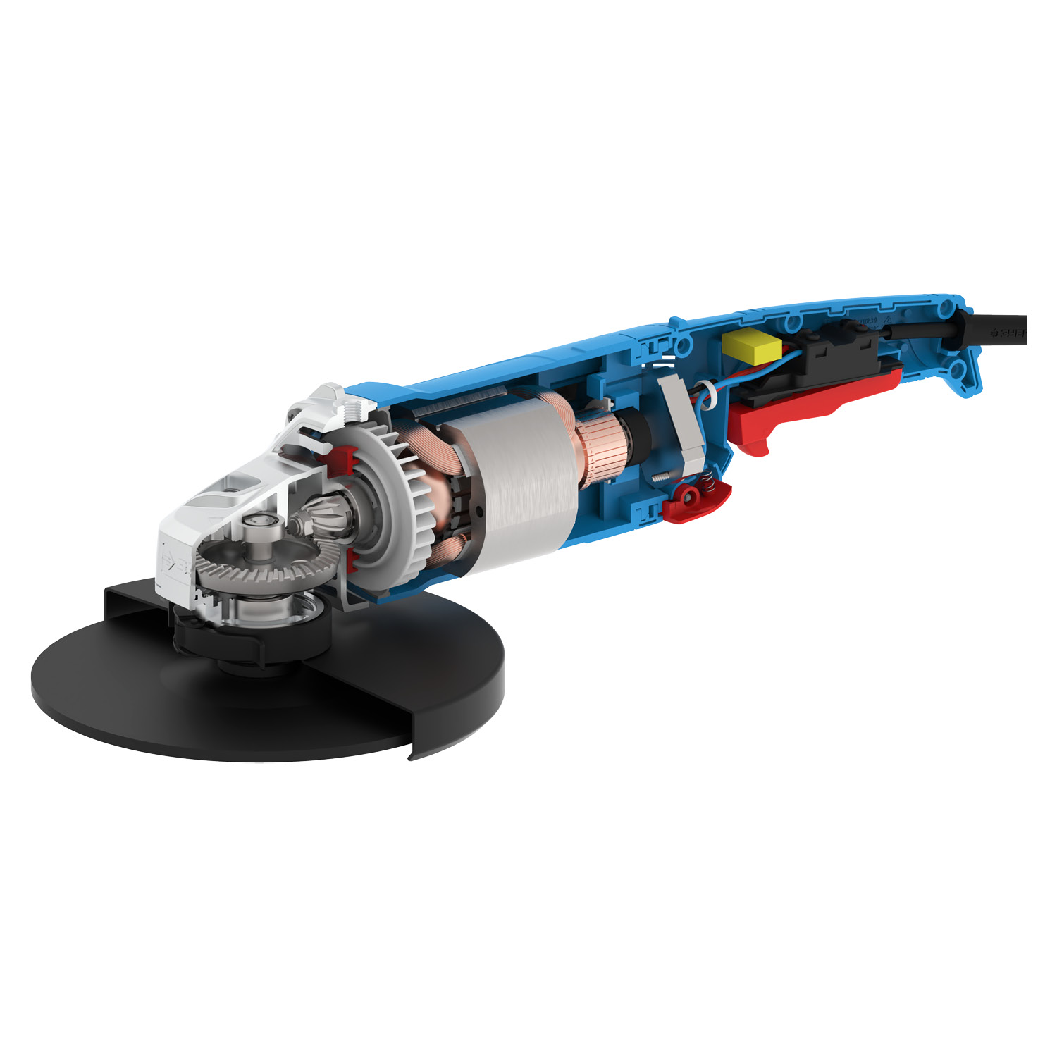 ЗУБР 2200 Вт, d230 мм, УШМ, Профессионал (УШМ-П230-2200 П)