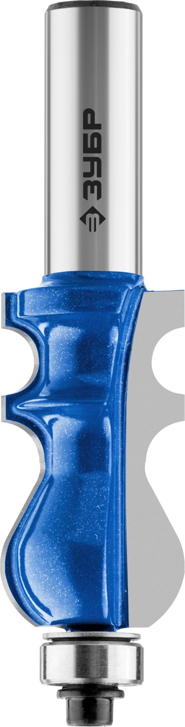 ЗУБР 22.2 x 41 мм, хвостовик 12 мм, фреза кромочная фигурная №2, Профессионал (28713-22.2)