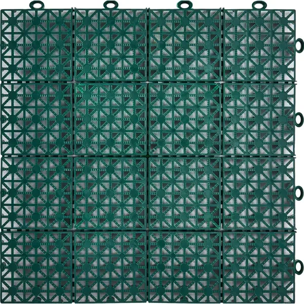 Универсальное модульное покрытие «Pol-Plast» 300x300, зеленый