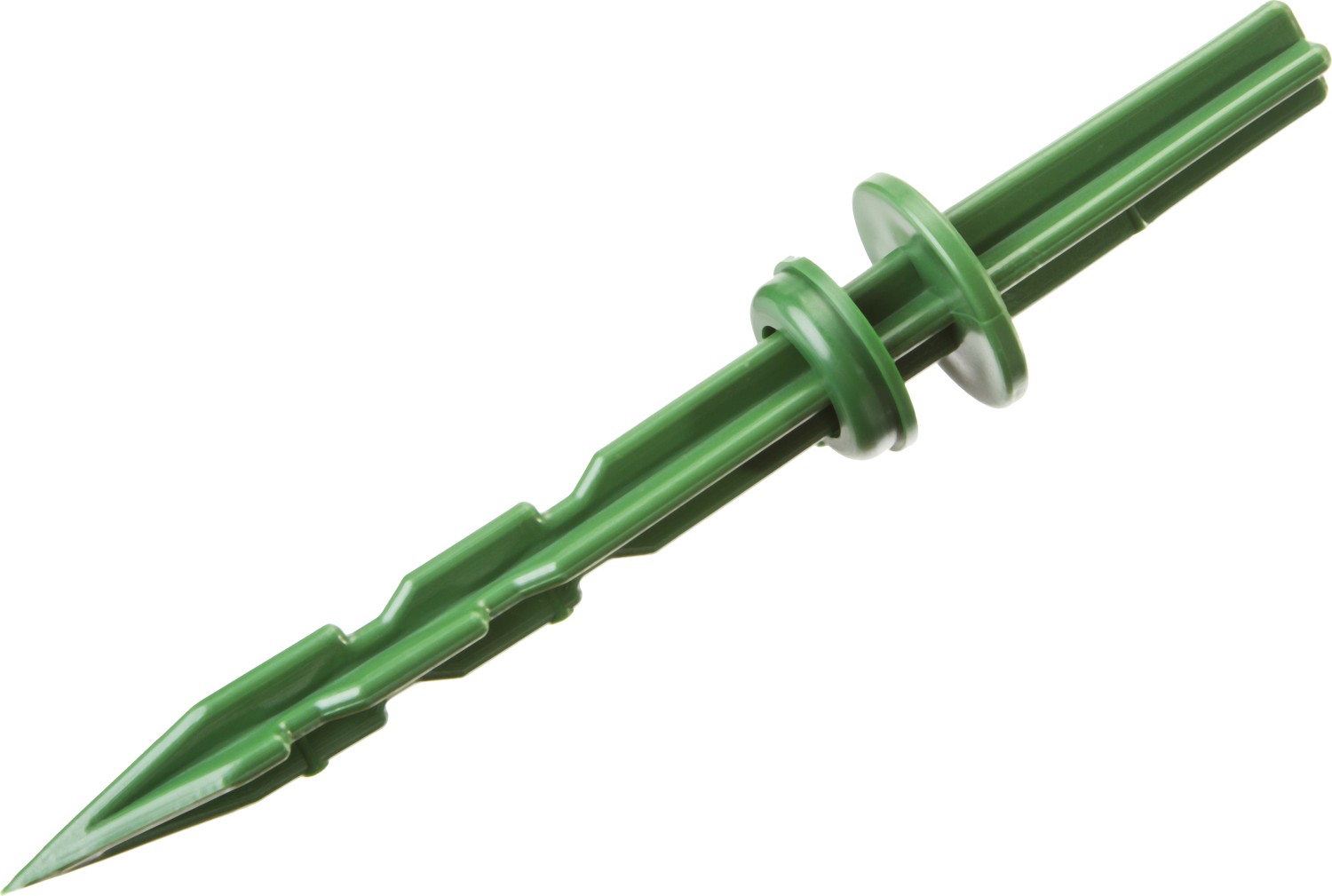 GRINDA 200 мм, зеленые, полипропилен, 10 шт, садовые колышки (422319)