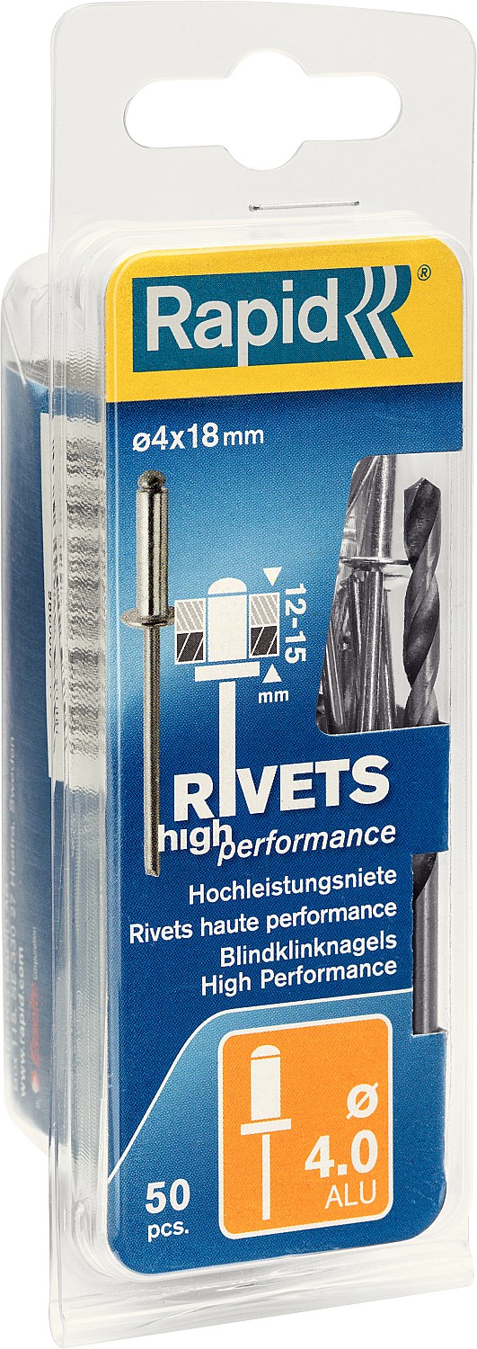 RAPID 4.0 х 8 мм, 50 шт, алюминиевая заклепка (5000386)