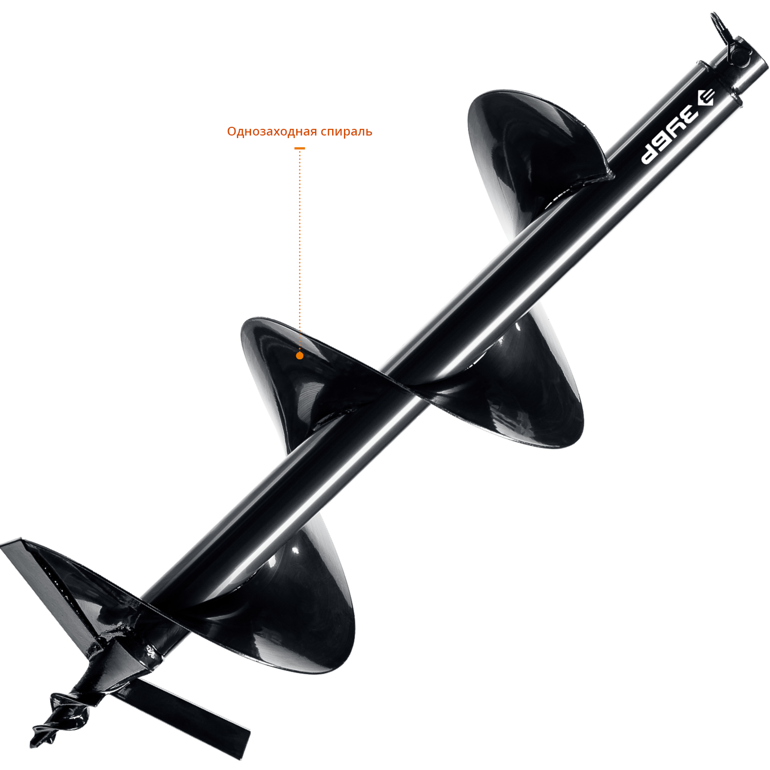 ЗУБР d 250 мм, грунт, шнек для мотобуров (7051-25)